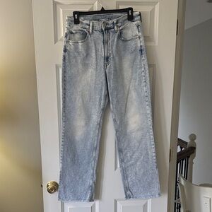 GAP Faded Blue Straight Jeans
